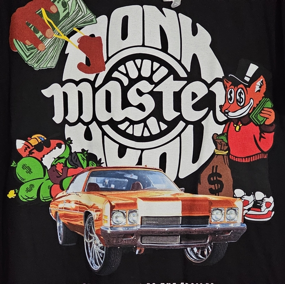 Akoo Victor Black Short Sleeves Tee Size M NWT - Picture 6 of 6